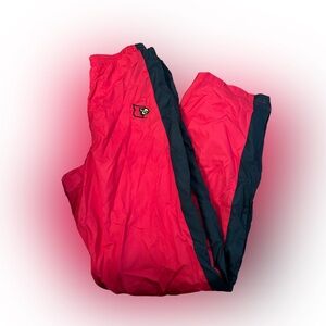 Boys Vintage NCAA Louisville Cardinals Windbreaker Pants
